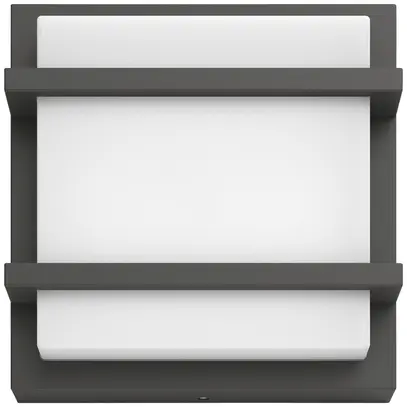 Applique LED Philips Petronia 3.8W 800lm 827 IP44 anthracite 