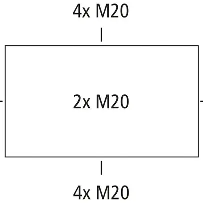 AP-Abzweigdose Spelsberg Abox 025/2-L 87×152×52mm IP66 gu 