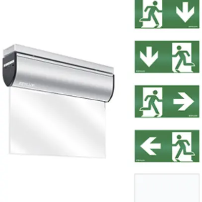 Lampada di emergenza ESYLUX SLD EL LED IR 230V 3W IP40 3h all fissag.al soffitto 