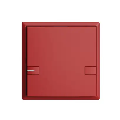 Poussoir ENC KNX 1× EDIZIOdue colore berry RGB avec LED 