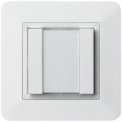 Pulsante multifunzionale AP kallysto.trend KNX RF 2×bianco 