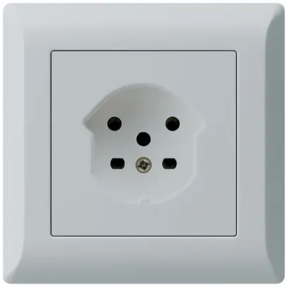 Presa INC kallysto.line T15 grigio chiaro morsetti a vite 