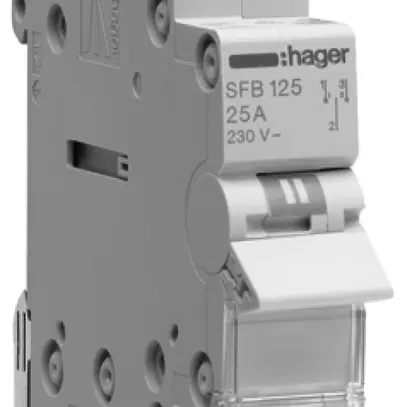 Invertitore AMD Hager SFB 16A 230V 0 chiusura 0 apertura 1 invertitore 1UM 