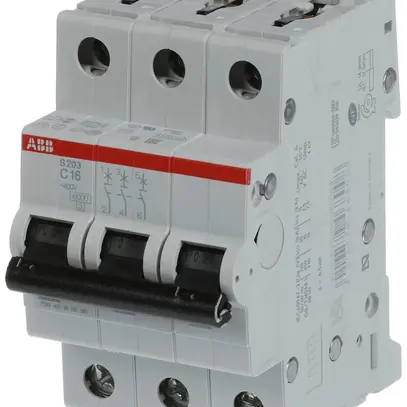 Disjoncteur ABB S203-C16 16A C 6kA 
