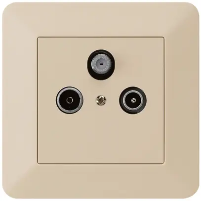 Presa antenna INC kallysto.trend R/TV/SAT beige 