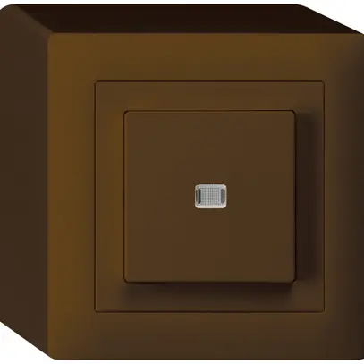 AP-Leuchtdruckschalter kallysto 6/1L braun 