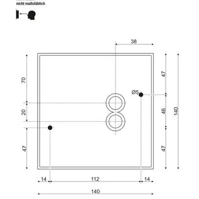 Applique LED SLV BIG QUAD UP/DOWN 8.2W 640lm 3000K 30° IP54 bianco 