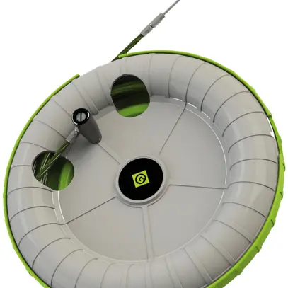 Appareil passe-fil Greenlee avec bande en polyester 20m 