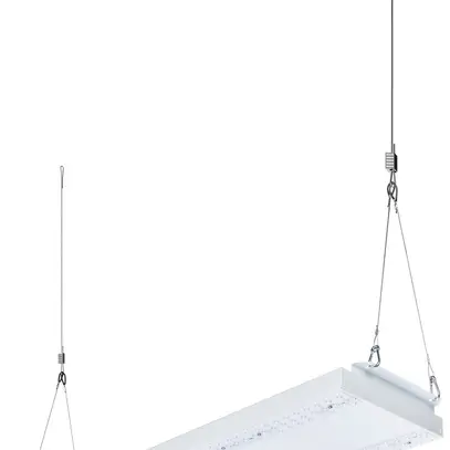 Plafoniera LED Sylvania Sportsbay 85W 12600lm 4000K DALI EM 3h 1220mm bianco 