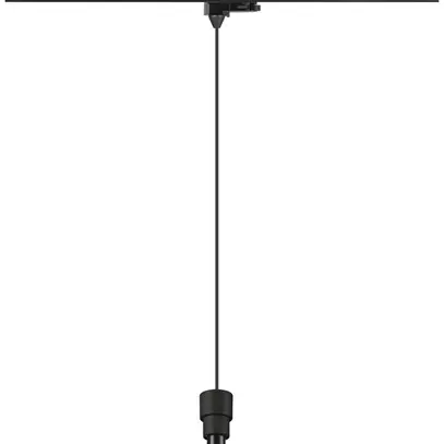 Lampada sospesa SLV PURI 2.0 Basic AD3PH GU10 1×6W REG Ø41mm nero 