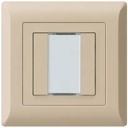 Poussoir ENC kallysto.line KNX 2×s/e-link beige 