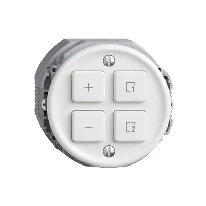 Nebenstelle 1K/4T zu Dimmer Szene Sdue Wiser weiss 
