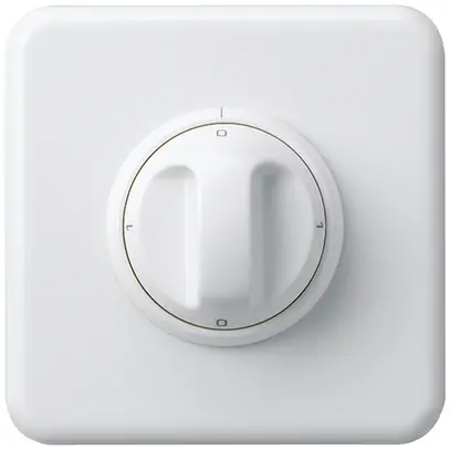 Interrupteur rotatif ENC basico 0/1L blanc 
