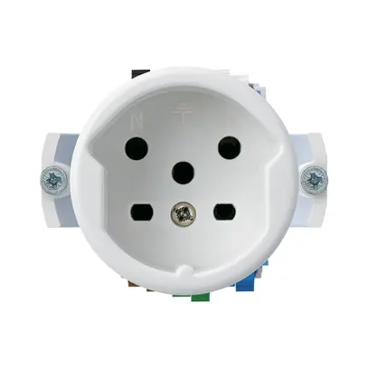 Insert pour prise ENC basico T15 blanc 