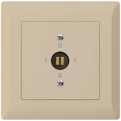 Interruttore a chiave d'innesto INC kallysto.line 0/1L beige 