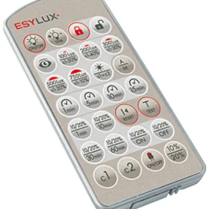 Telecomando Mobil-PDI/DALI ESYLUX argento 