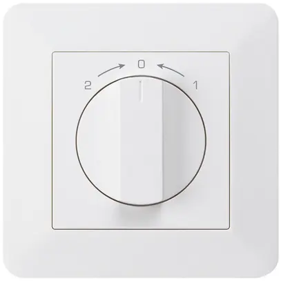 Contact pivotant ENC 1->0<-2 blanc kallysto.trend avec manette 