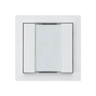 Poussoir ENC kallysto A KNX 2× s/e-link blanc 