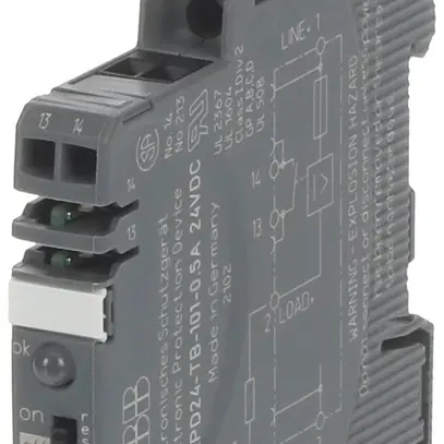 Disjoncteur appareil AMD ABB EPD24-TB-101 24V électronique 0.5A NO 20000µF 