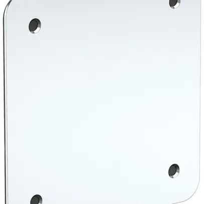 Coperchio stagno AGRO 130×130mm IP54 alluminio 