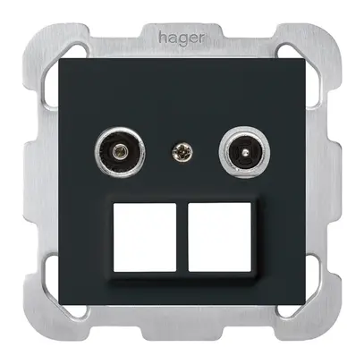 Presa multimedia INC kallysto R/TV montaggio B 4dB 2GHz nero 