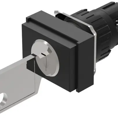 Interruttore a chiave INS EAO51 18×24mm 1R+1Ch 0-I ritiro 0 