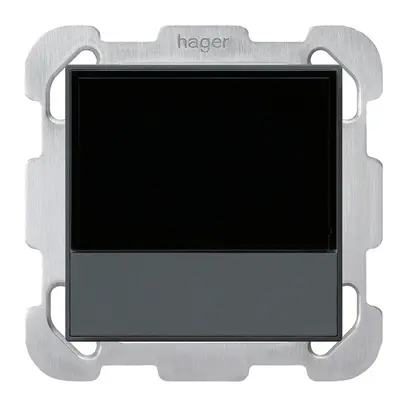 Thermostat d'ambiance ENC kallysto B KNX s/e-link avec touches anthracite 