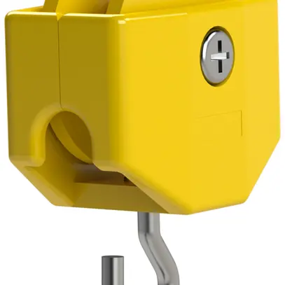 Chariot pour câble Norma typ.5/6, avec 1 poulie, jaune 