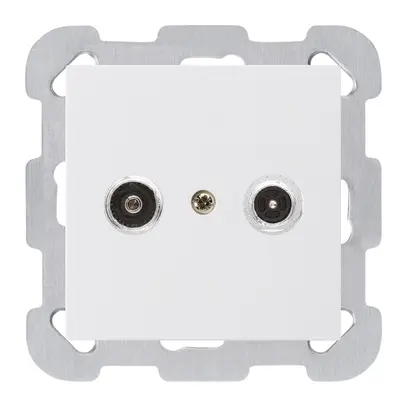 Presa antenna INC kallysto R/TV montaggio B 19dB 2GHz bianco 