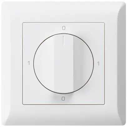Interrupteur rotatif ENC kallysto.line 0/3L blanc avec manette 