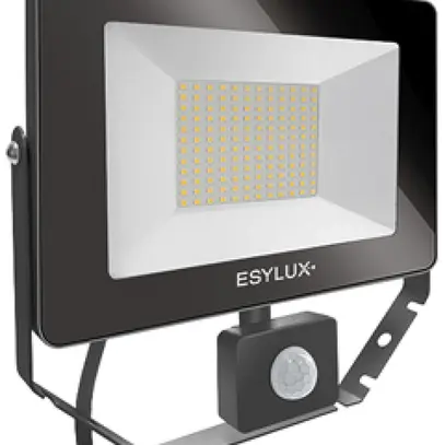 Projecteur LED ESYLUX AFL BASIC, 50W 3000K 5000lm 240×60×230mm IP65, noir 