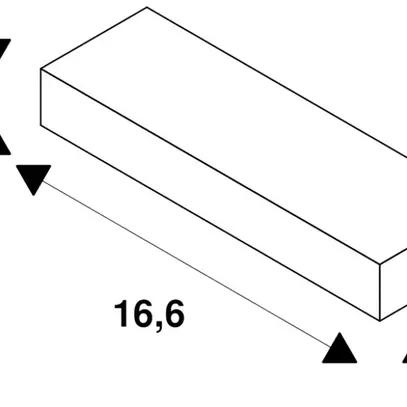Convertisseur LED SLV 40W, 1050mA réglable avec triac IP20 