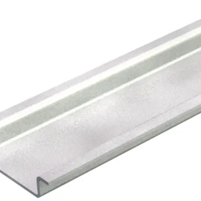 Guida DIN Bettermann 35×7.5mm giallo Ch L=2000mm 