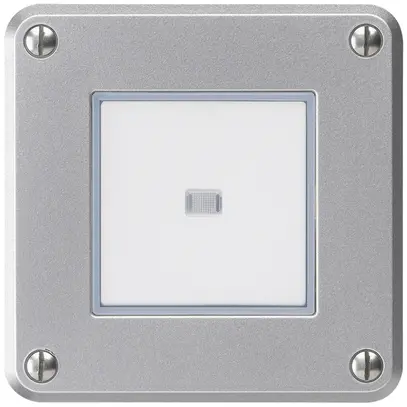 Interruttore INC robusto IP55 schema 3/2P illuminato alluminio per combinazione 