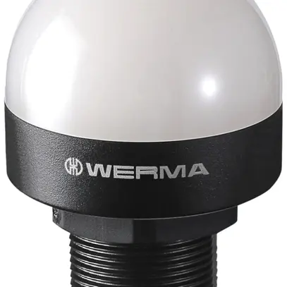 Lampe signalétique INC WERMA, permanent, 24VDC, fiche M12 5P 