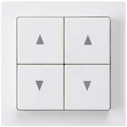 Contact pour stores ENC kallysto A blanc avec 4 touches 