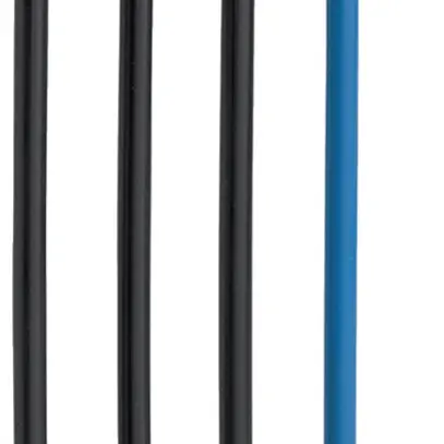 Verbindungsbrücke Hager 4L 10mm² L/N DIN-Schienenabstand 125mm schwarz/blau 