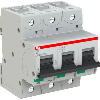Disjoncteur ABB S803S-B6 3P 400V B-6A 50kA 4.5UM 