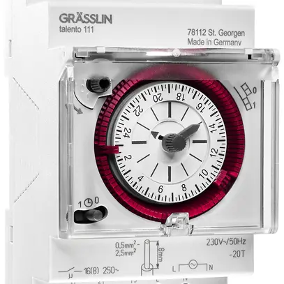 Timer AMD ELBRO talento 111 SK 1-0-Timer 230V 24h 15min 16A 