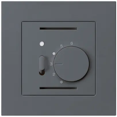 Termostato ambiente INC kallysto.pro antracite con interruttore 