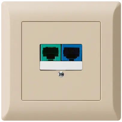 Scatola INC DSL kallysto.line 2×RJ45 beige 