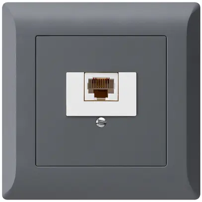 Boîte ENC kallysto.line 1×RJ45u anthracite 