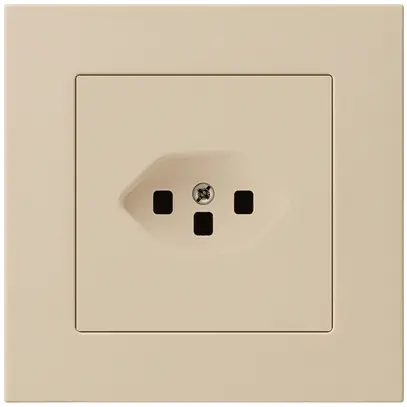 Prise ENC kallysto.pro T23 beige avec bornes enfichables 