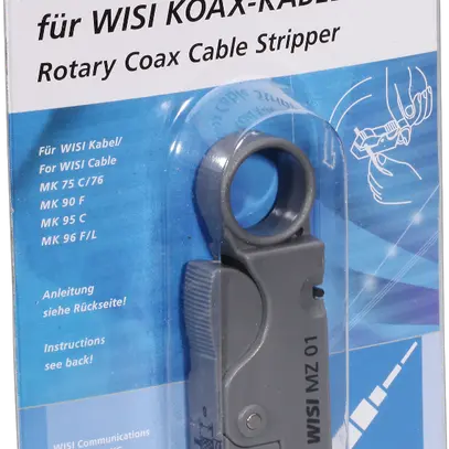 Outil à dénuder WISI MZ 01 pour câbles coaxiaux MK95A & MK75A 
