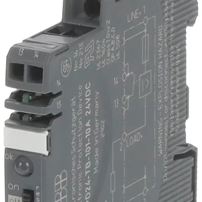 Disjoncteur appareil AMD ABB EPD24-TB-101 24V électronique 10A NO 20000µF 