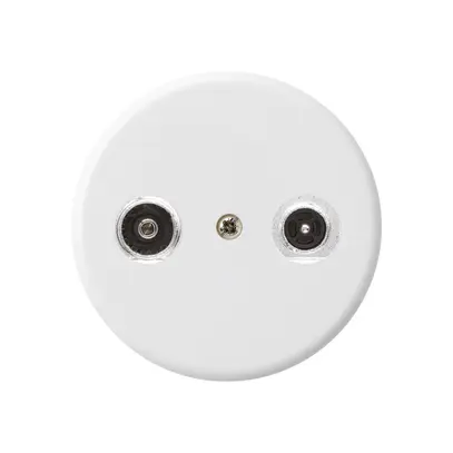 Presa d'antenna basico TV-R mont.A 23dB 2GHz bianco 