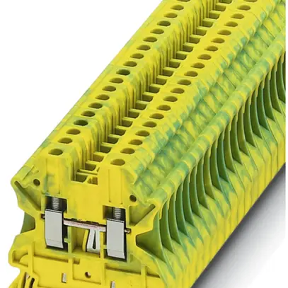 Morsetto 0.14…4mm² verde/giallo AWG26…12 