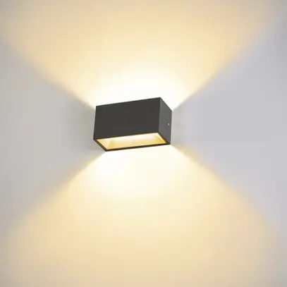 Applique LED SLV SITRA M UP/DOWN 14W 1600lm 3000/4000K 95° IP65 antracite 