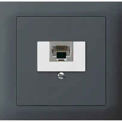 Scatola INS kallysto 1×RJ45s antracite 