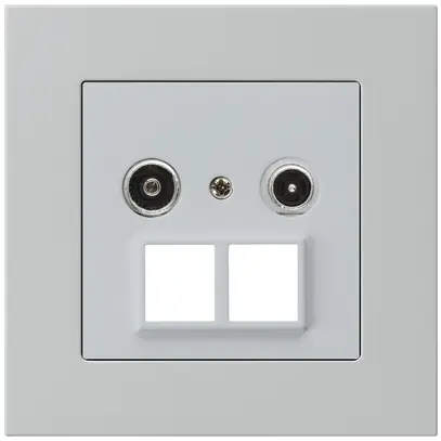 Presa multimedia INC kallysto.pro R/TV 11dB 2GHz grigio chiaro 